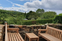 Lower patio