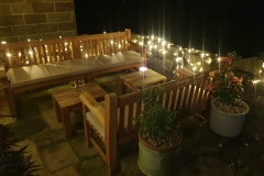 Lower patio
